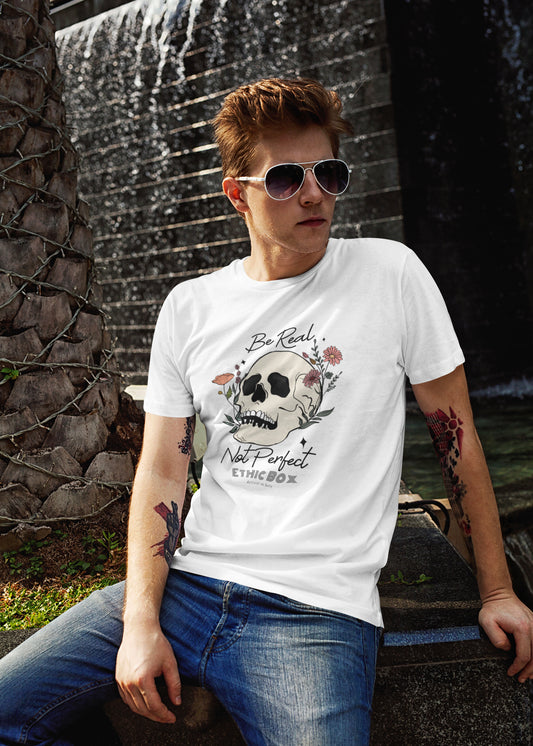 Be real not perfect skull - Unisex fit