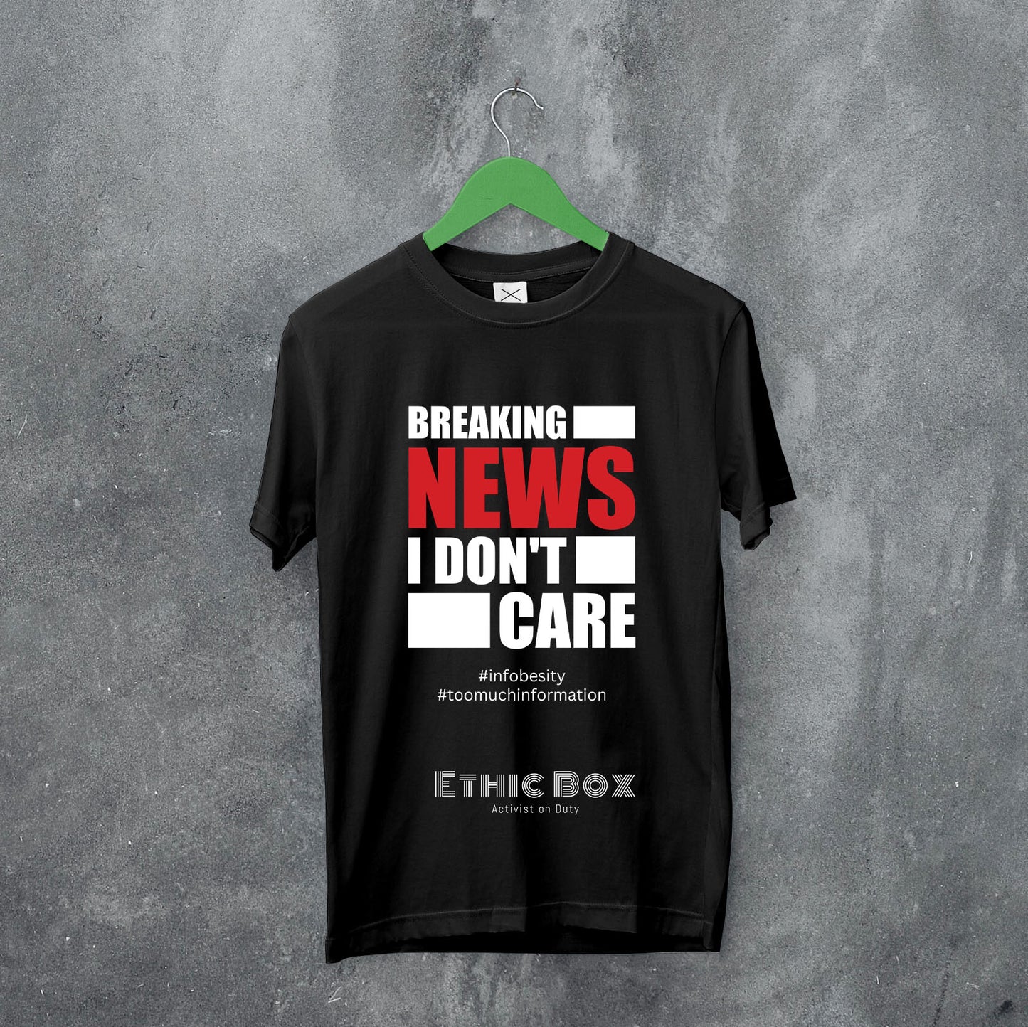 Breaking news - I don't care - Unisex fit